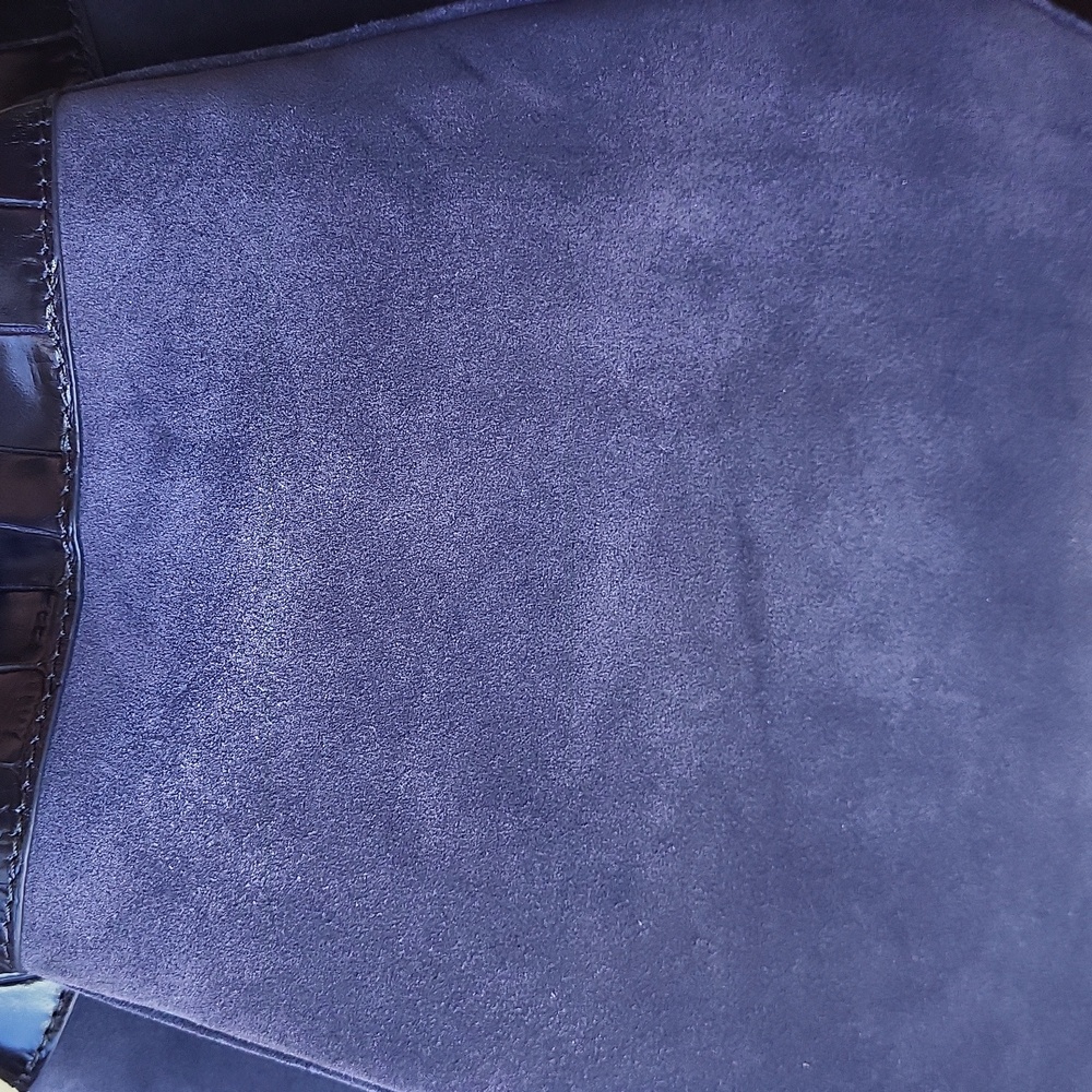 Brahmin Melinda Suede Bucket Bag - Picture 7 of 16